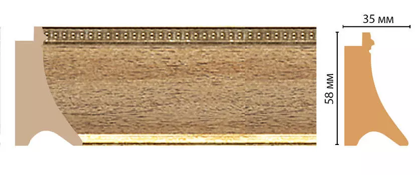 Багет DECOMASTER 548M-440 (58*35*2900мм)