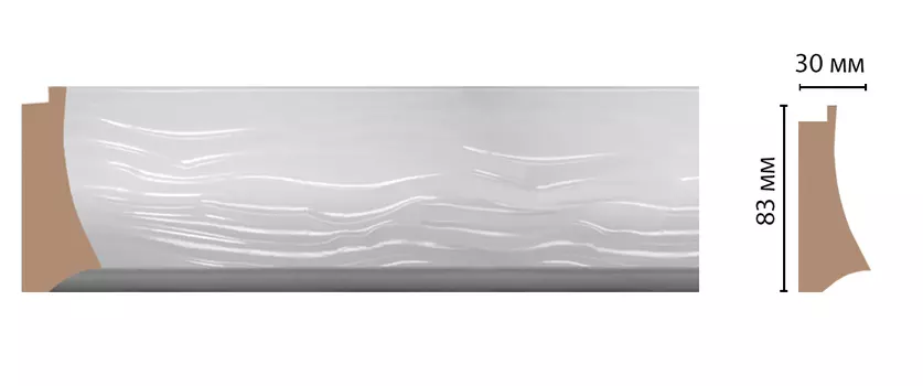 Багет DECOMASTER 552C-114 (83*30*2900мм)