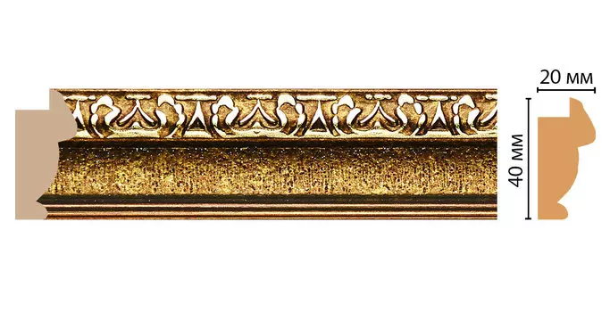 Багет DECOMASTER 807-43 ДМ (40*20*2900 мм)