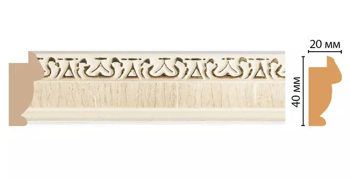 Багет DECOMASTER 807-6 (40*20*2900мм)