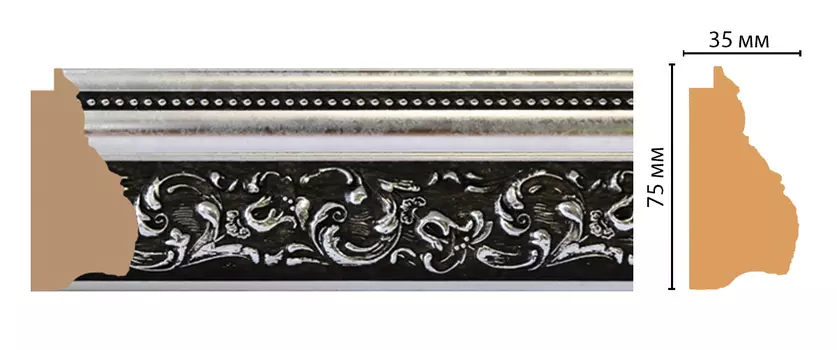 Багет DECOMASTER 919-1605B (75*35*2900мм)