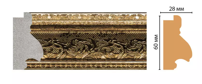 Багет DECOMASTER FM10-1 (60*25*2850мм)