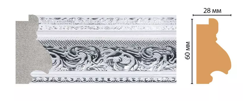 Багет DECOMASTER FM10-3 (60*25*2850мм)