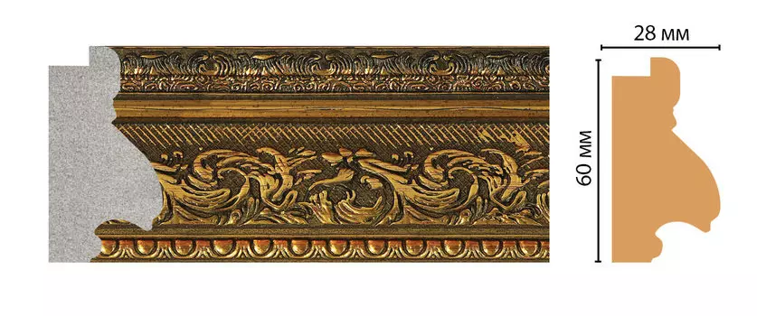 Багет DECOMASTER FM10-5 (60*25*2850мм)