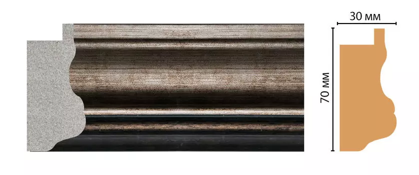 Багет DECOMASTER FM11-2 (70*30*2850мм)