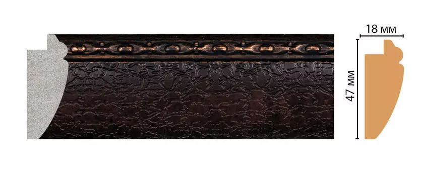Багет DECOMASTER FM12-2 (47*18*2850мм)