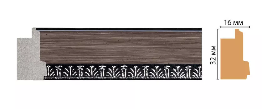 Багет DECOMASTER FM16-1 (32*16*2850мм)