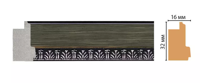 Багет DECOMASTER FM16-2 (32*16*2850мм)
