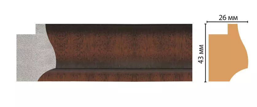 Багет DECOMASTER FM20-1 (43*25*2850мм)