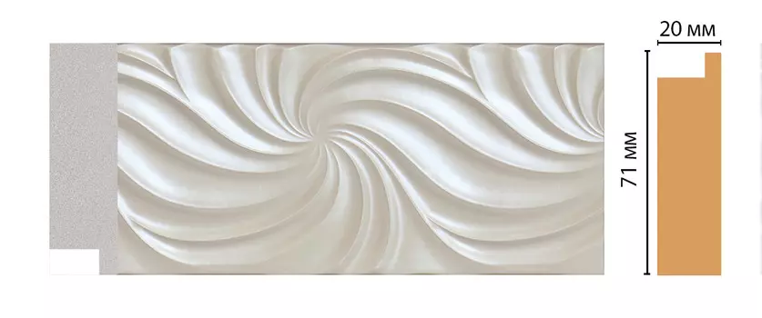 Багет DECOMASTER FM25-4 (71*20*2850мм)