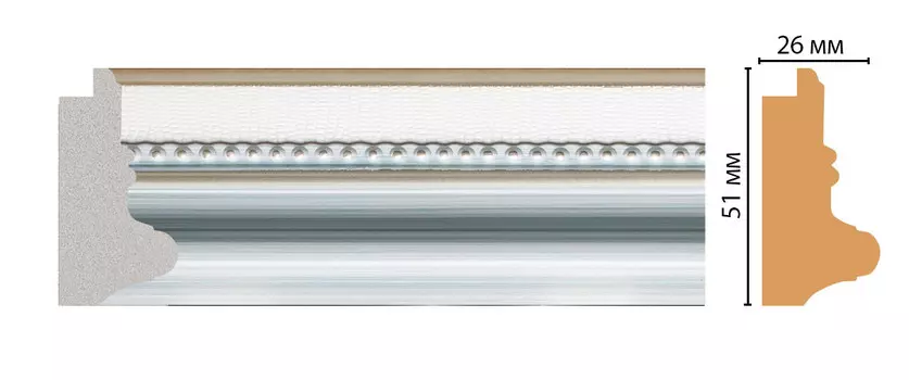 Багет DECOMASTER FM27-1 (51*26*2850мм)