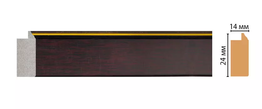 Багет DECOMASTER FM2-2 (24*14*2850мм)