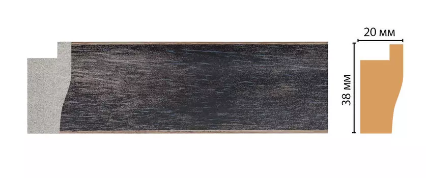 Багет DECOMASTER FM3-2 (38*20*2850мм)