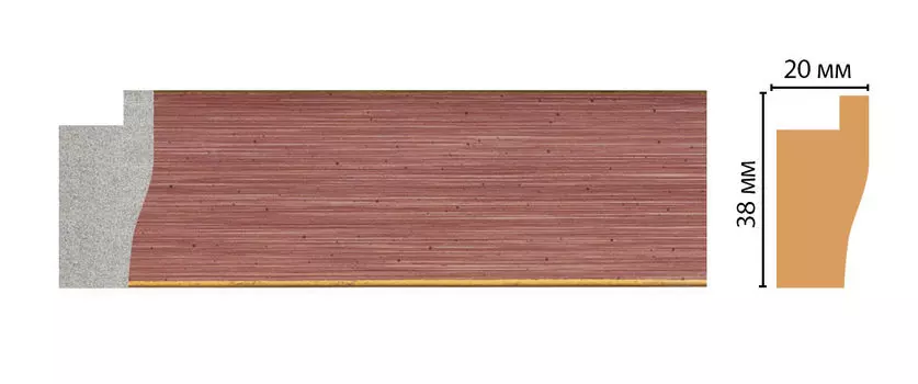 Багет DECOMASTER FM3-3 (38*20*2850мм)