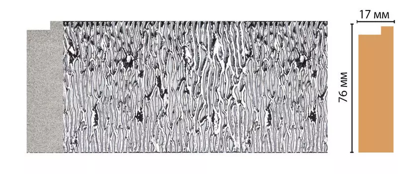 Багет DECOMASTER FM4-1 (75*17*2850мм)