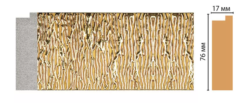 Багет DECOMASTER FM4-3 (75*17*2850мм)