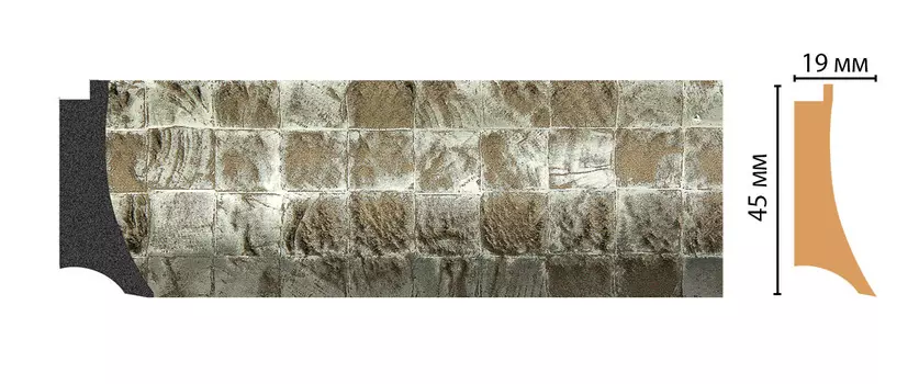 Багет DECOMASTER FM5-4 (45*19*2850мм)