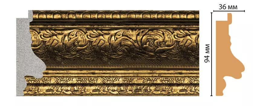 Багет DECOMASTER FM9-3 (94*36*2850мм)
