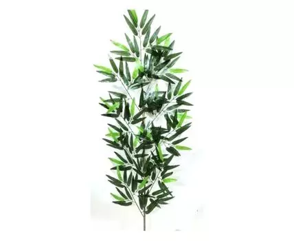 Бамбуковая палка с ветками густая ткань