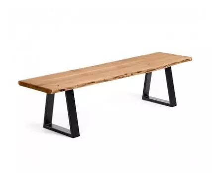 Банкетка Alaia (светло-коричневый, черный, 45)