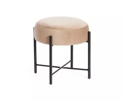 Банкетка AMBER (бежевый, черный)