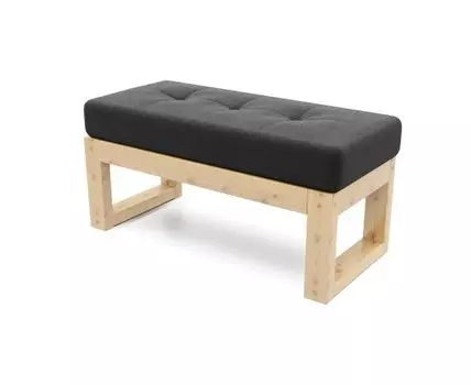 Банкетка Амбер (Черный, 42)