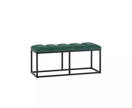 Банкетка Хостен 2 велюр зелёный