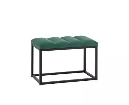 Банкетка Хостен велюр зелёный