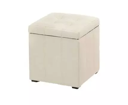 Банкетка Модерна Светло-Бежевая ЭкоКожа (Бежевый, 46)