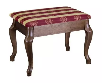 Банкетка Ретро-Б (Низкие, 34.5, Тумбы, Коричневое дерево, 55)