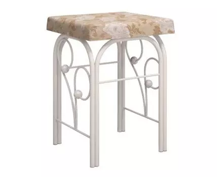 Банкетка Сандра-6 (48.4, 32, Кованые, Белый, 35)