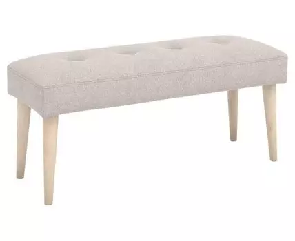 Банкетка Санрайс (Высокие, 40, Прикроватные, Бежевый, 110)