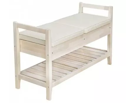 Банкетка-стеллаж для обуви Н