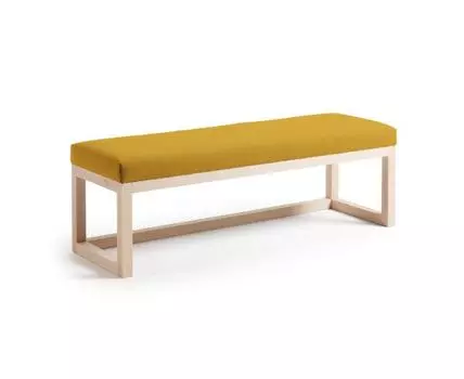 Банкетка Yola горчичная