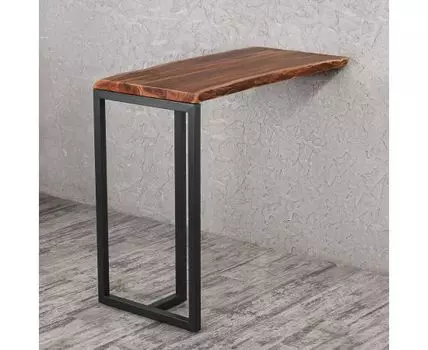 Барная стойка "Гранде" (1045, 120, черный, коричневый, 60)