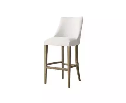 Барный стул ELLA 3, кат. ткани 3 (Белый, 49)