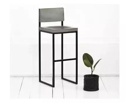 Барный стул Fullmoon в сером цвете (37)