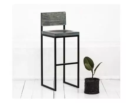 Барный стул Fullmoon в синем цвете (37)