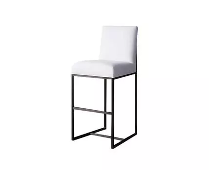 Барный стул GRANT BRONZE 3, кат. ткани 3 (белый, черный, 51)