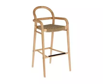 Барный стул Sheryl (бежевый, натуральный, 56)