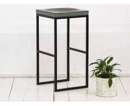 Барный табурет Fullmoon в сером цвете (37)