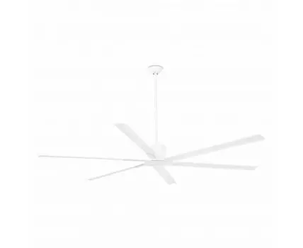 Белый потолочный вентилятор Andros с двигателем постоянного тока