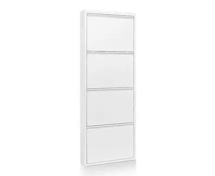 Белый шкаф для обуви Zapatero