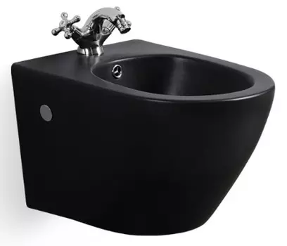 Биде Timo KULO TK-404 MB подвесное черное матовое