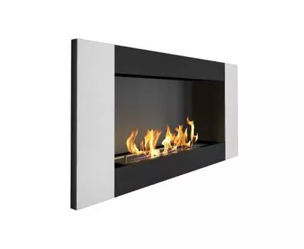 Биокамин Elliot vertical 900 (черный, серебристый, 90)