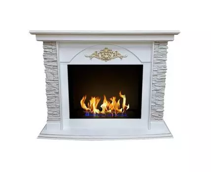 Биокамин Роберта (Белый, 117)