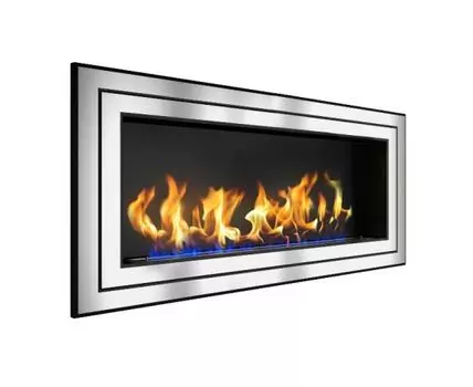 Биокамин Sirius 1500 Long (черный, серебристый, 150)