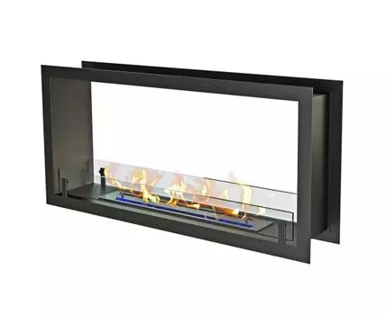 Биокамин сквозной Standart 900 (Черный, 98)