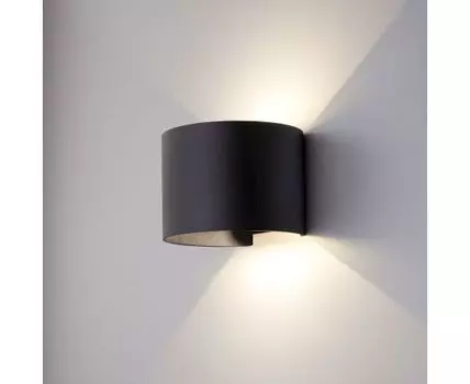 Blade черный уличный настенный светодиодный светильник 1518 TECHNO LED