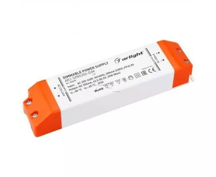 Блок питания ARJ-SP85350-DIM (30W, 350mA, PFC, Triac)